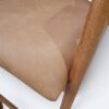 Banqueta Safira Amêndoa Courissimo Caramelo