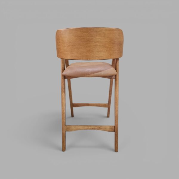 Banqueta Safira Amêndoa Courissimo Caramelo
