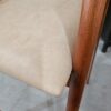 Banqueta Safira Amêndoa Courissimo Palha Atras