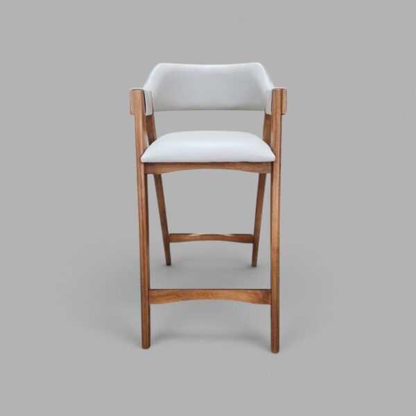 Banqueta Safira Amêndoa Courissimo Bege