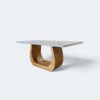 WhatsApp Image 2024-10-18 at 14.34.04 (3) Mesa Emirados Amêndoa com Tampo de Vidro Off White 160 x 90 - 06 Lugares