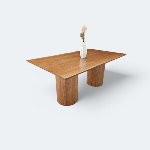 Mesa Milano Amêndoa 180 x 90 - 06 Lugares