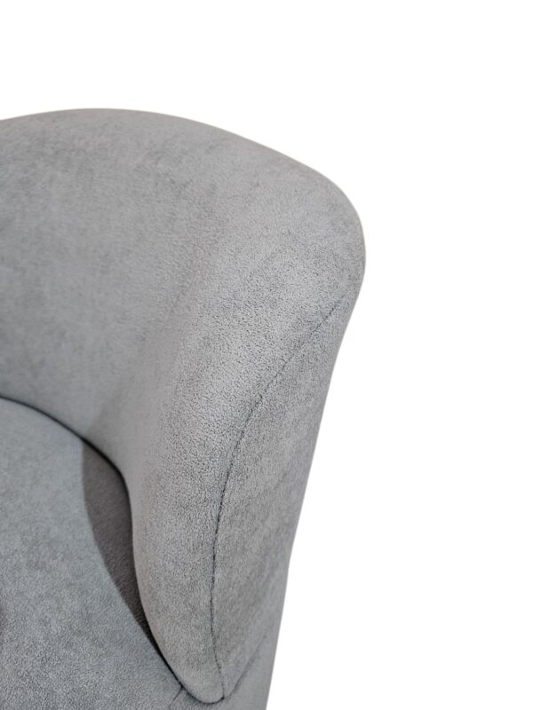 Poltrona London Puff Boucle Cinza