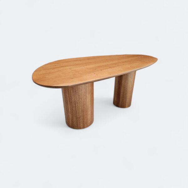 Mesa Siena Orgânica em Cinamomo Amêndoa 160 x 90