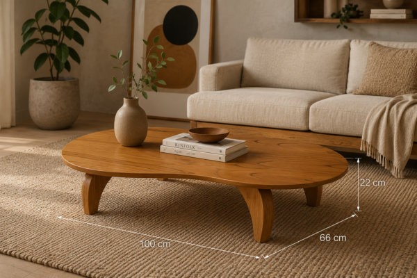 Mesa de Centro Provença 65x100 cm