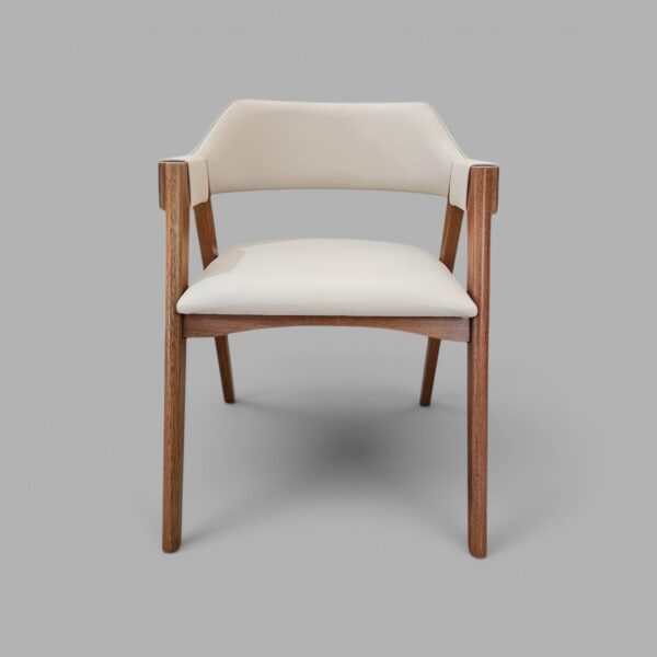 Conjunto Nápolis 260×130 com Vidro Off White + 06 Cadeiras Safira Courissimo Bege