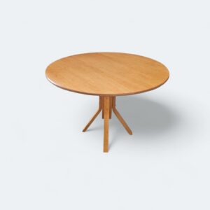 Mesa Ambar Amêndoa 100 cm - 04 lugares