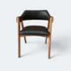 Conjunto Oval Provença 200×100 com 06 Cadeiras Safira Courissimo Preto
