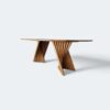 Mesa Verona Amêndoa 220x110