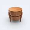 Puff Mesa Barril Amêndoa Courissimo Caramelo