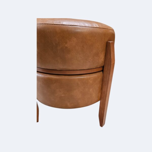 Puff Mesa Barril Amêndoa Courissimo Caramelo