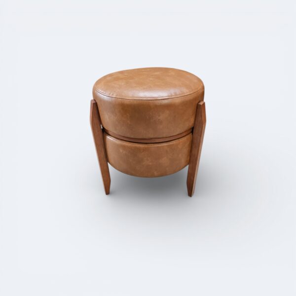 Puff Mesa Barril Amêndoa Courissimo Caramelo