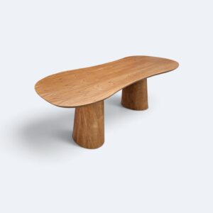 Mesa Austria Orgânica em Cinamomo Amêndoa 200 x 100